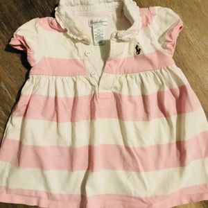 Ralph Lauren striped polo dress
